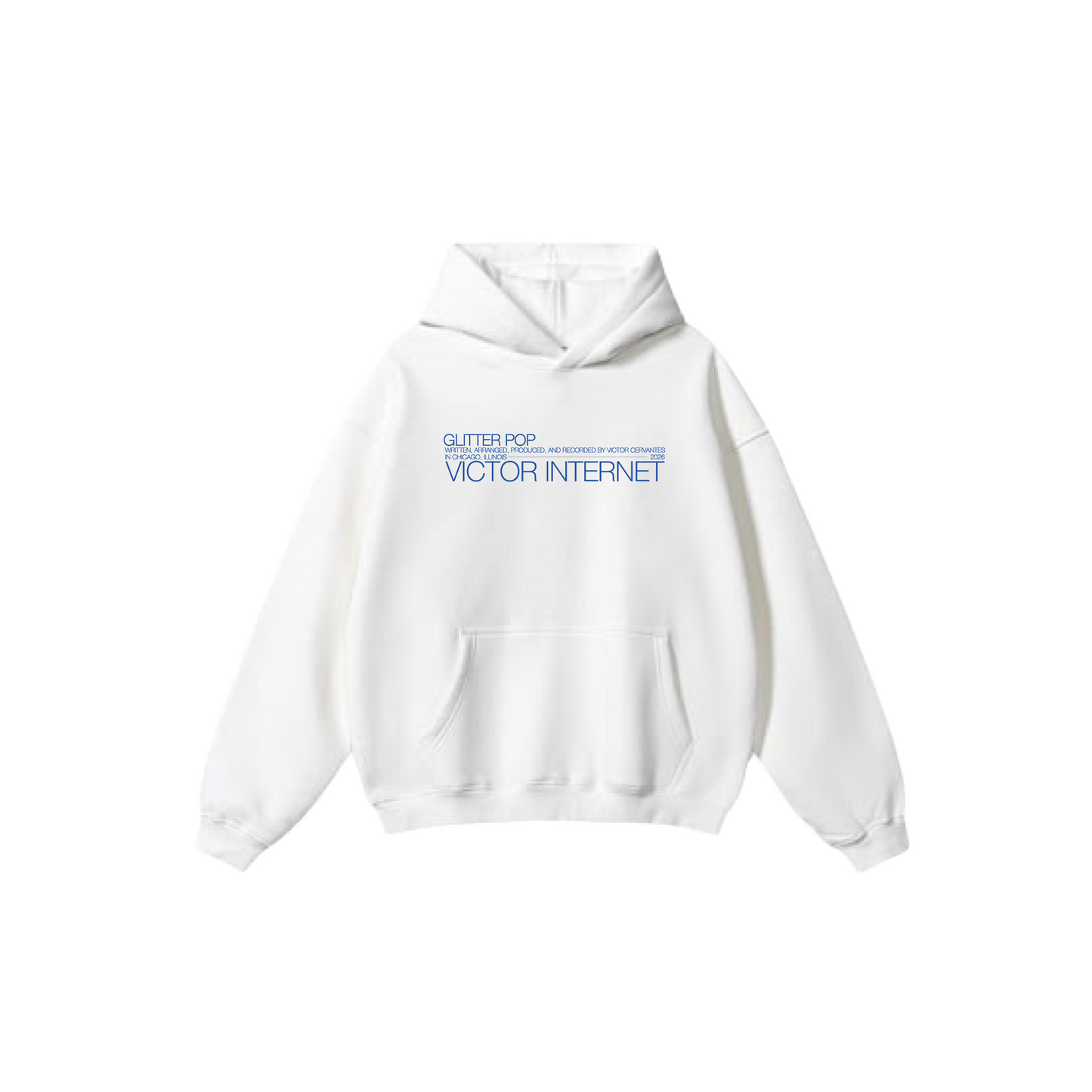 GLITTER POP RECORDING HOODIE
